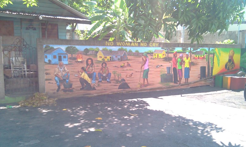       -    : «  ,  »., ,  (Bob Marley's museum in Kingston - No Woman No Cry ,Kingston Jamaica) 